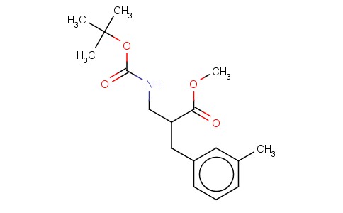 2-(TERT-BUTOXYCARBONYLAMINO-METHYL)-3-M-TOLYL-PROPIONIC ACID METHYL ESTER